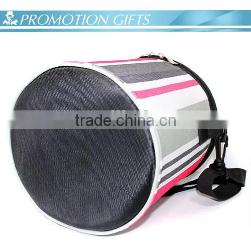 2015 New Style Barrel Shape Insulated Mens Lunch Cooler Bag With Durable Hard Liner photo-3