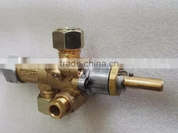 Hot Sale Industrial Brass Thermocouple Gas Detector With Shut-off Valve With Pilot Igniter photo-2