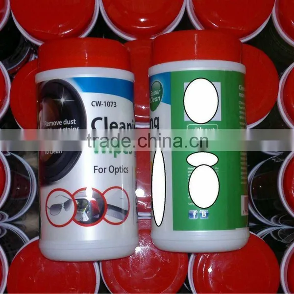 LCD Cleaner, Screen Wet Wipe Cleaner, in Tube Canister Pack photo-2