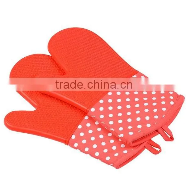 2016 Lengthened Cotton Oven Mitt,silicone Oven Mitt photo-4