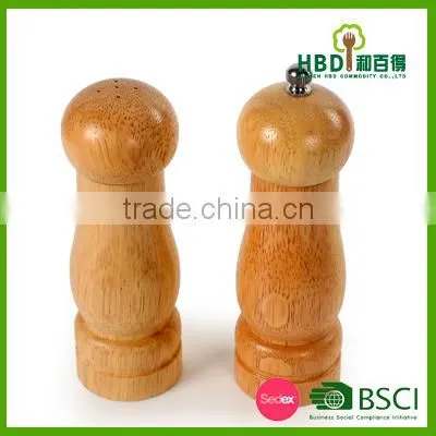 Durable Desing Bamboo Pepper Grinder/wooden Salt Grinder photo-4