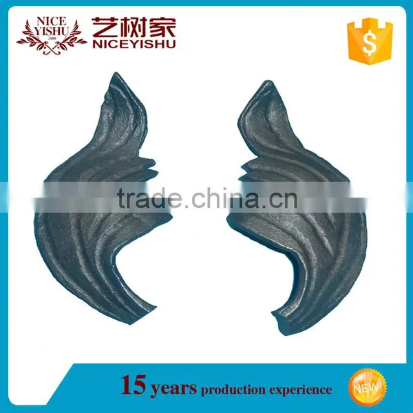 Good Quality Wrought Iron & Cast Iron Decorated Gate Fence Accessories photo-3