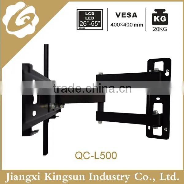 Single Arm Swivel Arm Wall Mount Bracket Stand for 25-55 Inch Tvs photo-5