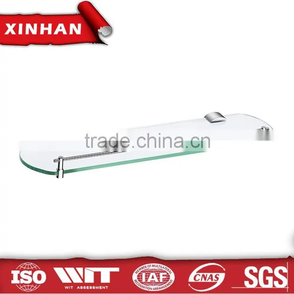 Construction Durable Material Single Tier Glass Bathroom Sanitary Fittings Items