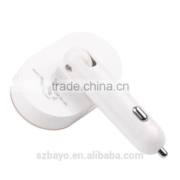 Golden Bluetooth Car fm Transmitter for Iphone Samsung HTC XIAOMI photo-5