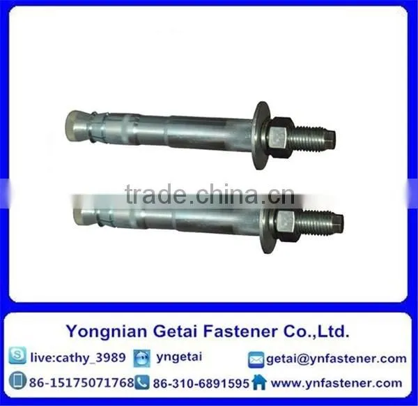 Mechanical Anchor Bolts, Grade 4.8 8.8, Hot Dip Galvanizing Carbon Steel DIN935 DIN937 photo-6