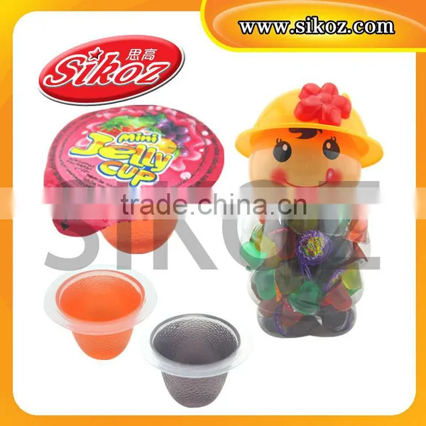 SK-V042 Assorted 16g Mini Fruit Jelly Cup Rocket Shape photo-5