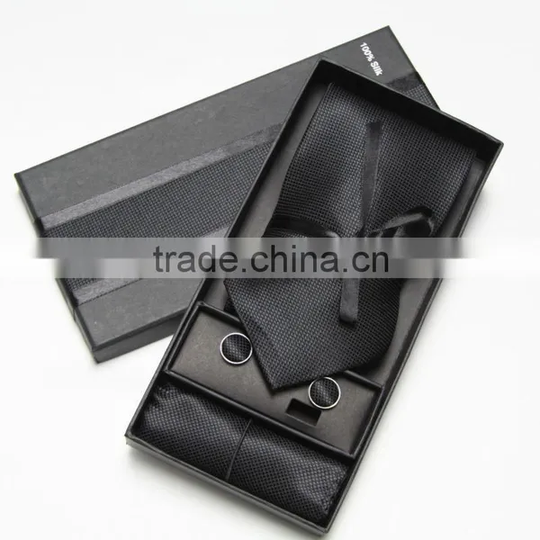 Men's 100% Woven Silk Tie With Hanky photo-2