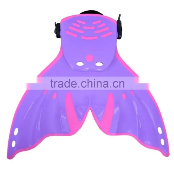 Monofins Swimming Fins for Kids in Pool , Mermaid Fins for Kids F-108 photo-3
