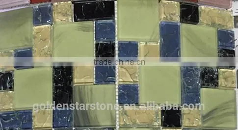 Broken Glass Mosaic Tile (crystal Glass ) photo-2