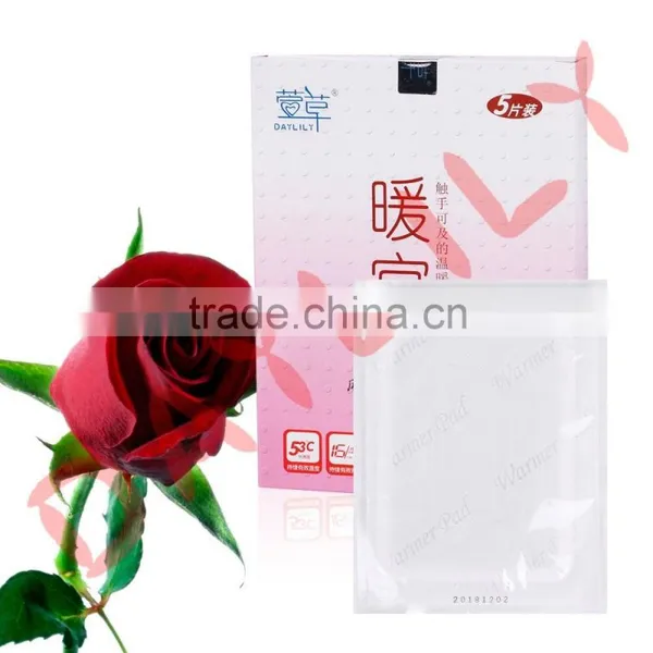 Daylily Menstrual Thermal Patch for Pain Relief - 16 Hours Body Heat Patch With Adhesive