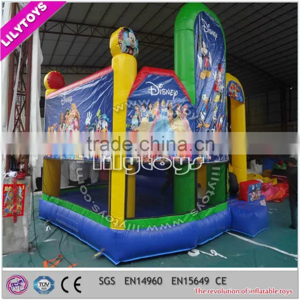 Hot Commercial Inflatable Combo/inflatable Slide/4 Line Stitching photo-4