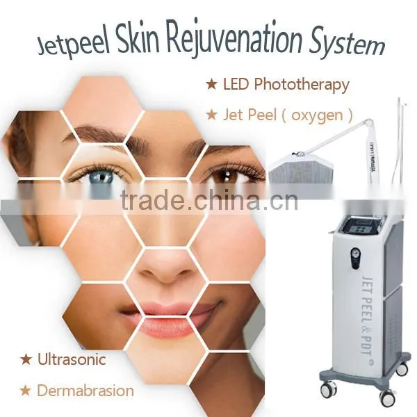 Jet Clear Facial Machine Multifunction Jet Peel Machine 4 In 1 Professional Oxygen Jet Peel Oxygen Facial SPA Salon Machine Peeling Machine For Face photo-2