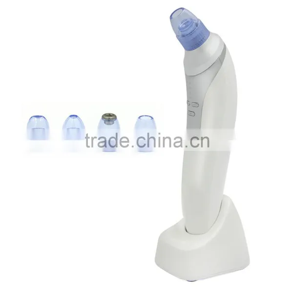 Small MOQ USB Rechargeable Comedo Suction Diamond Microdermabrasion Blackhead Removal Machine photo-3