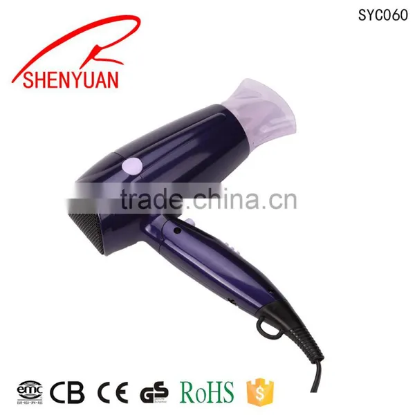 1400W -1600W High Power Travel Hair Dryer With New Function Dual Voltage photo-3