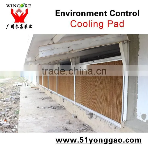 Poultry Liquid Cooling System Cooling Pad and Fan in Poultry Farm photo-4