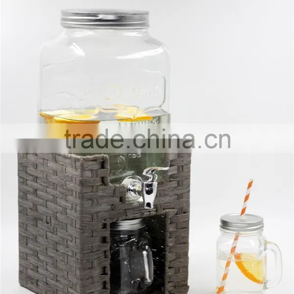 Square 8L Party Drink Glass Dispenser Set photo-2