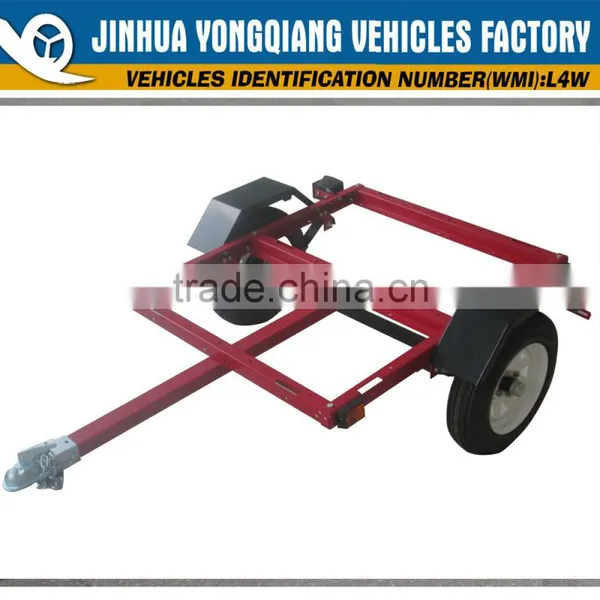 4x8 ft Utility Trailer /red Folding Trailer photo-3