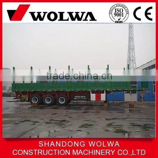China Made Drop Side Semi Trailer for Sales photo-2