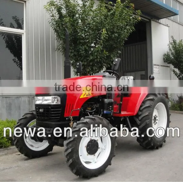 2016 Hot 80hp 4WD NEW804 With Front End Loader and Backhoe Tractors Prices photo-2