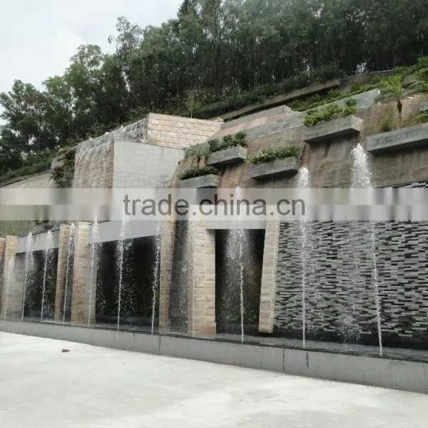 Wall Waterfall Fountain in Guangzhou City photo-5