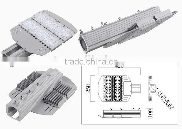 New Design Stamping Aluminum Street Light Case Empty Housing photo-2