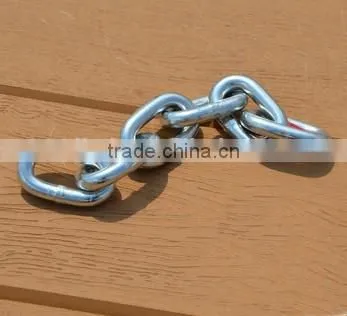 Factory Supply White Ordinary Mild Steel Link Chain photo-3