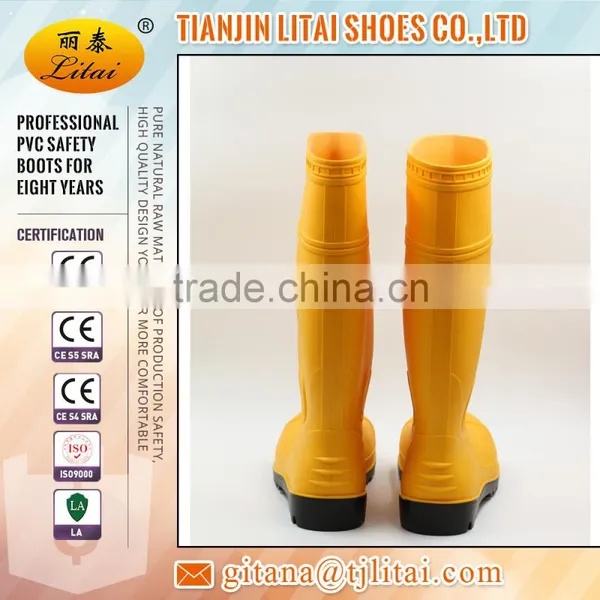 Steel Toe Safety Boots,industry Pvc Shoes,cheap Pvc Boots photo-3