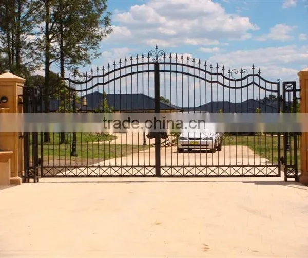 Bisini Customied Cast Iron Gate, Swing Iron Villa Main Gate photo-5