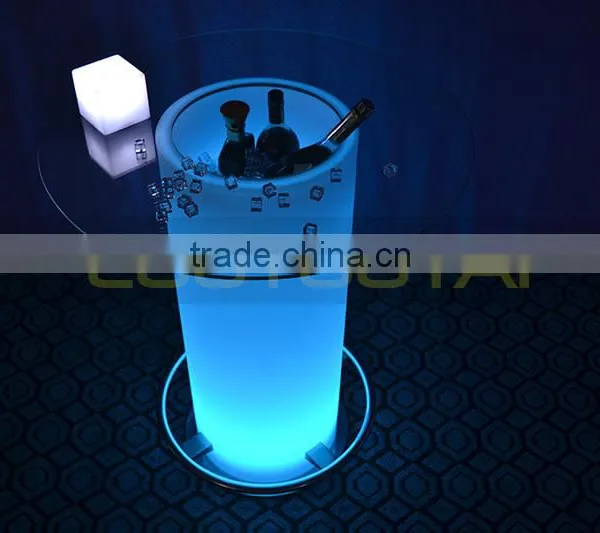 Round Led Bar Table for Cafeshop /garden/home/hotel/restaurant 16 Color Change photo-5