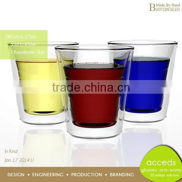 Heat-Resistant Personalized Reusable Set of Water Glass photo-5