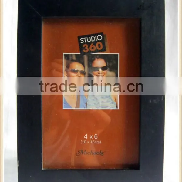 Black Wooden Frame For Gifts and Crafts