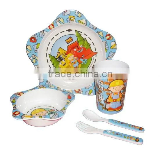 Household Plastic Cutlery Knife And Fork Children Dinner Sets photo-2