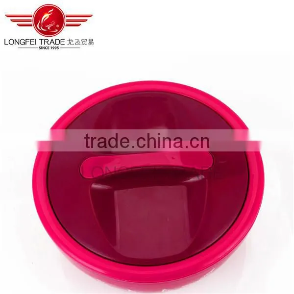 High Quality 3pcs Plastic Insulated Tiffin Box / Steel Inner Lunch Box photo-3