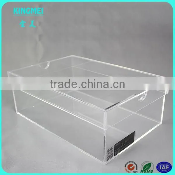 Custom Clear Acrylic Sneaker Display Box Wholesale photo-2