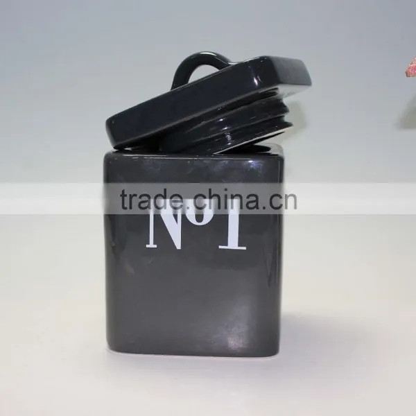Square Ceramic Jar photo-2