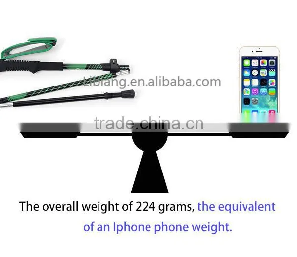 Outdoor Folding Stool Mountain Walking Climbing Stick photo-4
