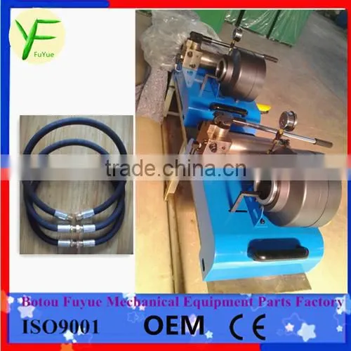Small Manual 2'' High Pressure Industial Hydraulic Hose Fitting Crimping Machine photo-2
