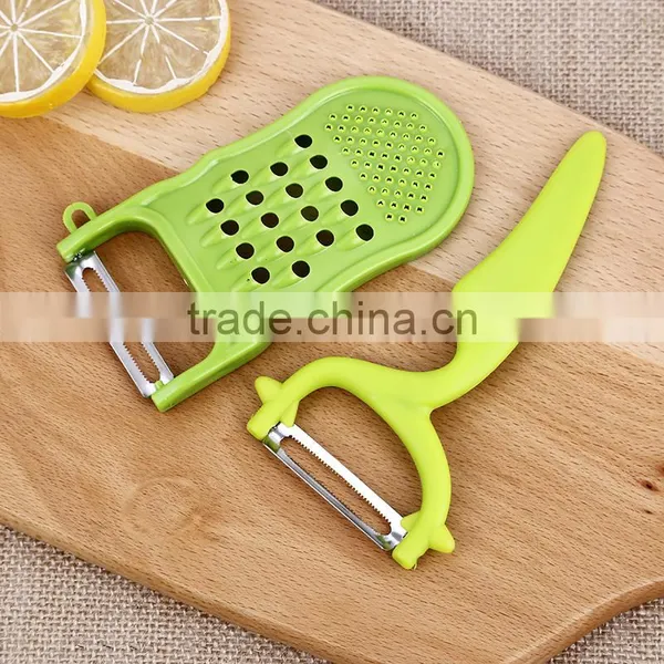 Factory Price Multi Functional High Quality PP Material Stainless Steel Blade Peeler photo-5