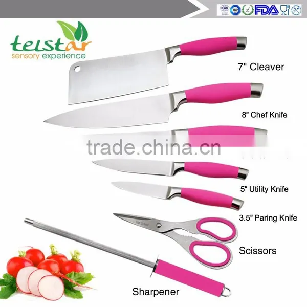 8pcs the Hollow Handle Knife Set photo-2