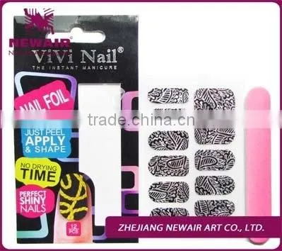 Vivi Nails Salon Full Cover Nail Patch Sex Ladies Nail Sticker photo-2