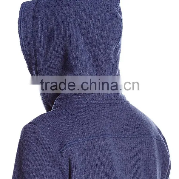 Women Casual Coat Winter Oversized Buttons Wooly Sherpa Feece Lining Women Hooded Mature Coat photo-4