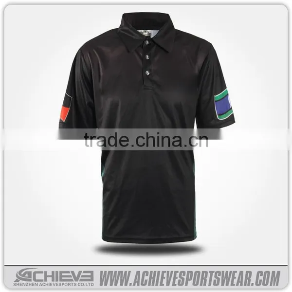 Polyester Polo Golf Shirts/sublimated Golf Shirts/moisture Wicking Golf Shirt photo-5