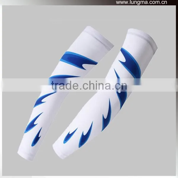 Compression Padded Protective Gear Cyclist Basketball Hex Shooter Arm Sleeve photo-6