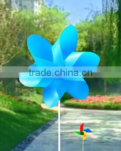 Baby Kids Developmental Plastic Windmill 6 Blade Children Funny Toy photo-3