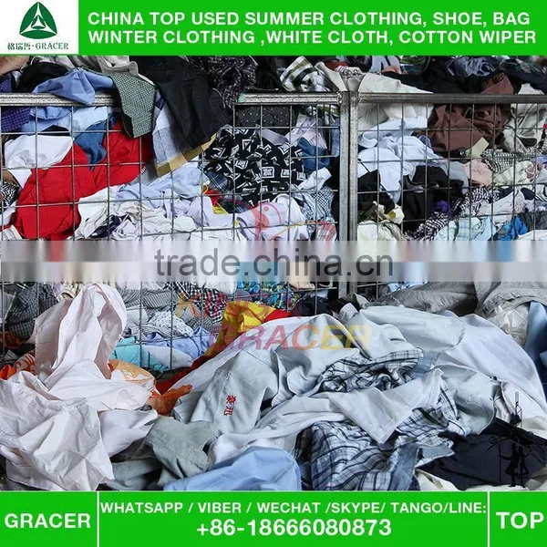 Stock Export Small Bales Short Sleeve Men T-Shirt Used Clothes for Sale photo-4