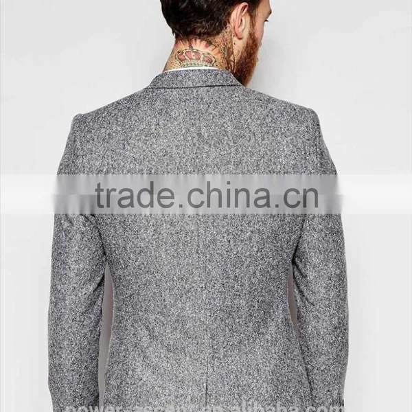 2016 Men's Suit Jacket Style Long Woolen Winter Jackets photo-2