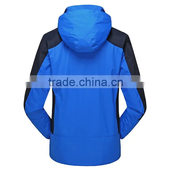 Men's Blue Thick Outstanding Softshell Jacket With Low Price photo-2