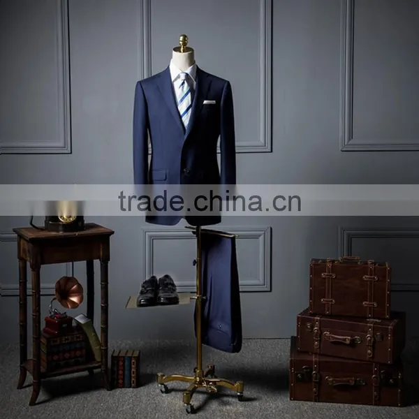 Top Sale Man Business Blue Coat Pant Men Suit photo-2
