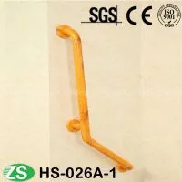 Hot Sale Nylon Stainless Steel L Shape Grab Bar photo-3